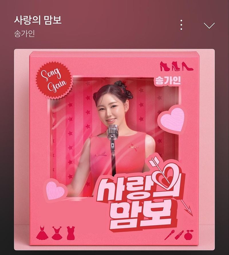 가수 송가인 인스타그램