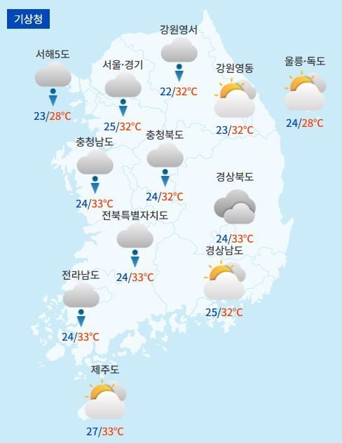 전국날씨예보 / 케이웨더