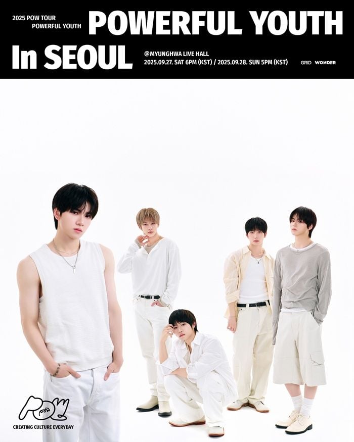 “파우 아시아 투어 서막”…파우, ‘POWERFUL YOUTH In SEOUL’서 신곡 무대→팬심 폭발 예고 / 그리드엔터테인먼트