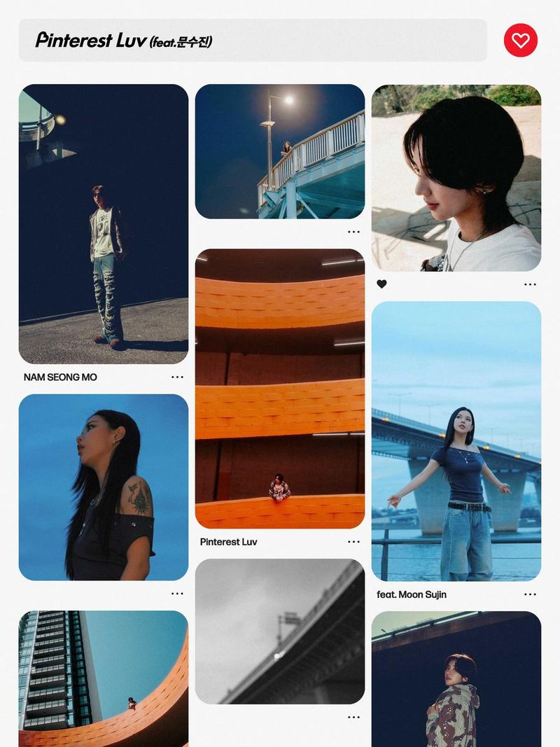 “Pinterest Luv로 선보이는 감성 신드롬”…82메이저 남성모·문수진, 첫 협업→음악 팬 기대 속 출격 / 그레이트엠엔터테인먼트