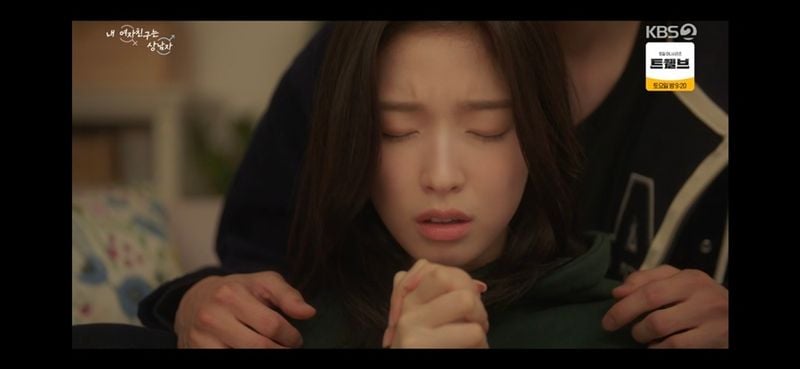 “가혹한 운명 앞 좌절”…윤산하·유정후, ‘내 여자친구는 상남자’ 이별 엔딩→최종회 궁금증 증폭 / 내 여자친구는 상남자