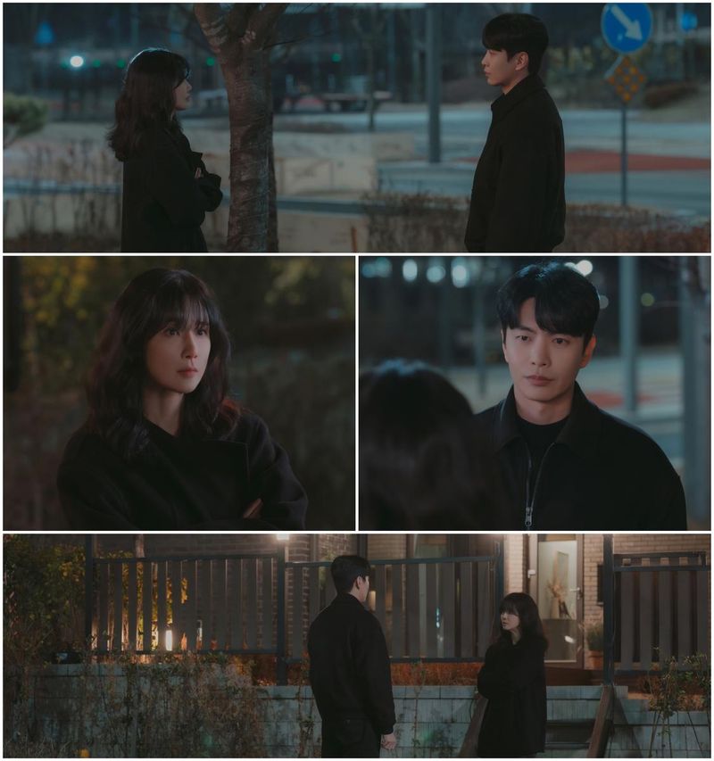 “눈빛만으로 파고들다”…이보영·이민기, ‘메리 킬즈 피플’ 치열한 심리전→감정 폭발 / MBC