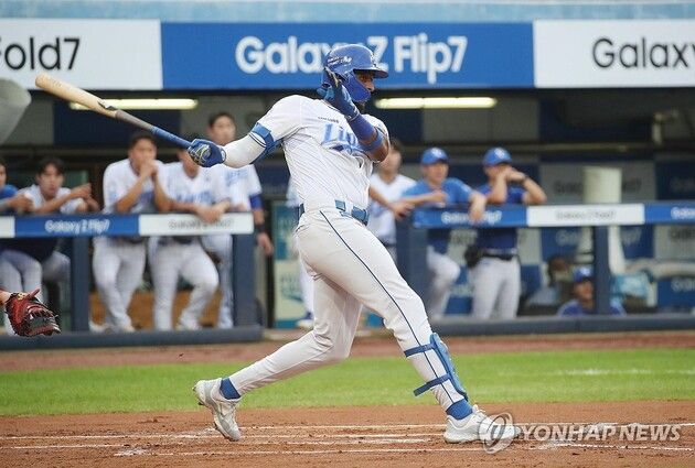 “3경기 연속 홈런포”…디아즈, 외국인 최초 50홈런 정조준 / 연합뉴스