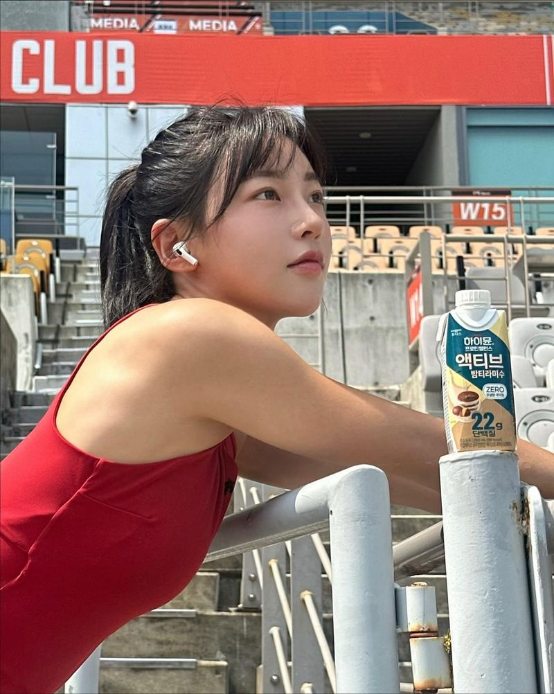 육상선수 김민지 인스타그램