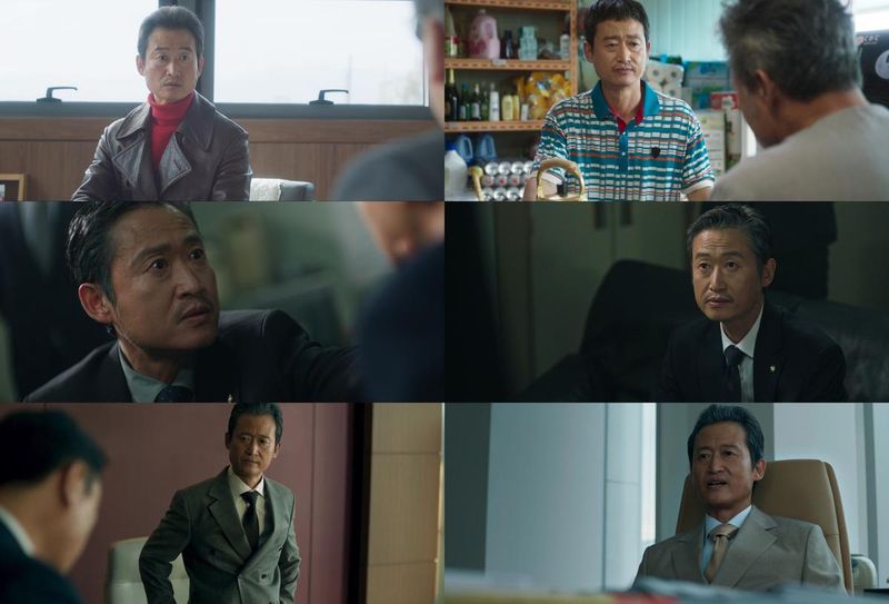 “유승목, ‘착한 사나이’부터 ‘아이 킬 유’까지→화면 압도한 다작 배우의 진가” / JTBC ‘착한 사나이’, MBC ‘메리 킬즈 피플’, 웨이브 ‘아이 킬 유’