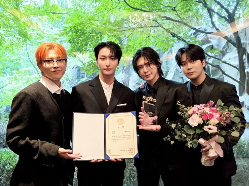 “에이티즈, 서울시장상 품었다”…‘한류엑스포’ 주역→글로벌 스타 입증 / KQ엔터테인먼트