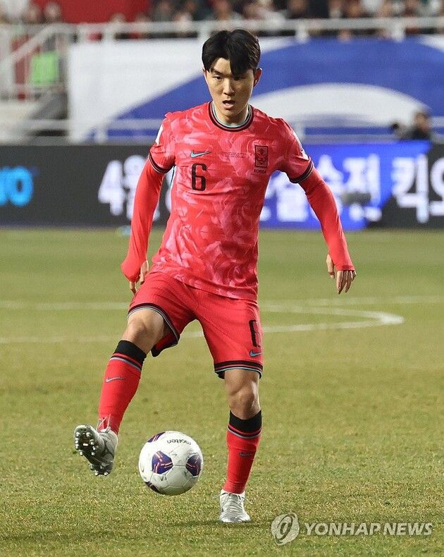 “중원 사령관 황인범 부상 이탈”…서민우 첫 미국 원정 발탁 / 연합뉴스