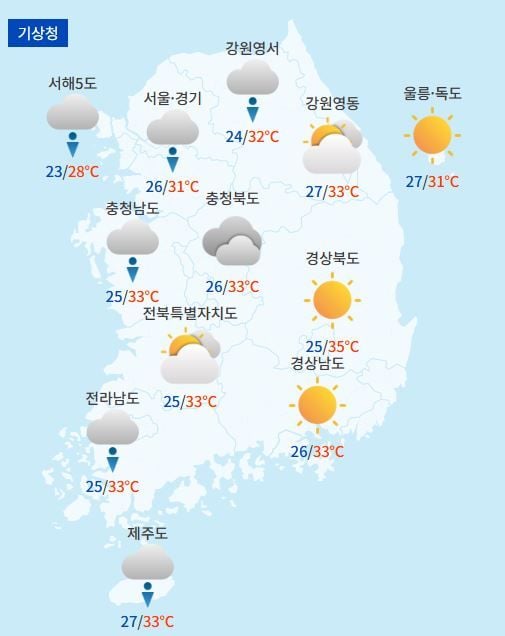 전국날씨예보 / 케이웨더