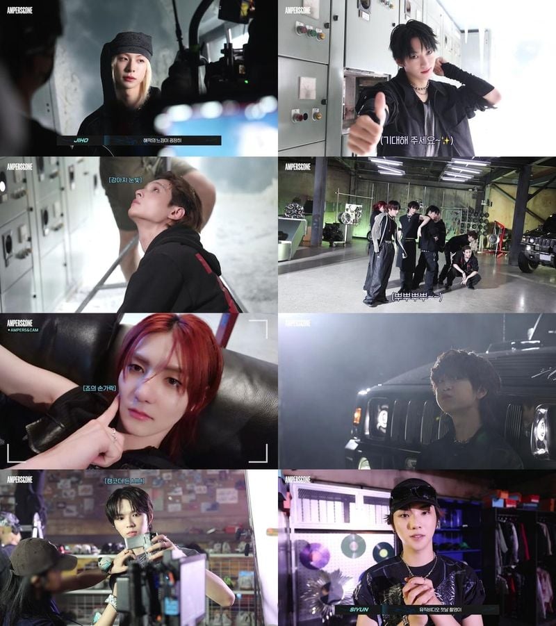 “완벽한 무대 자신감”…앰퍼샌드원, ‘그게 그거지’ MV 천만 뷰→비하인드 열기 / FNC엔터테인먼트