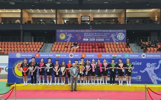 “7골 분전에도 아쉬운 패배”…한국, 일본에 18-20 패배로 아시아 주니어 핸드볼 준우승 / 연합뉴스