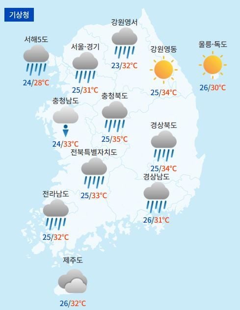 전국날씨예보 / 케이웨더