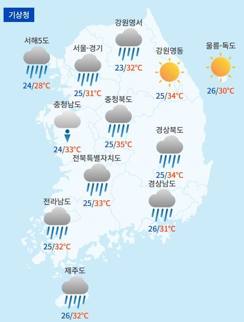 전국날씨예보 / 케이웨더