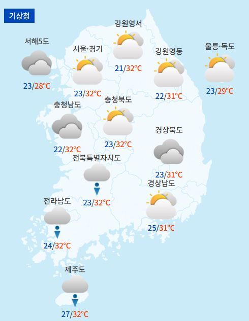 전국날씨예보 / 케이웨더