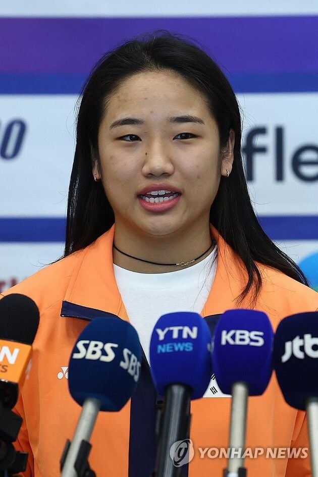 “준결승 천위페이에 덜미”…안세영, 세계선수권 2연패 좌절 3위 마감 / 연합뉴스