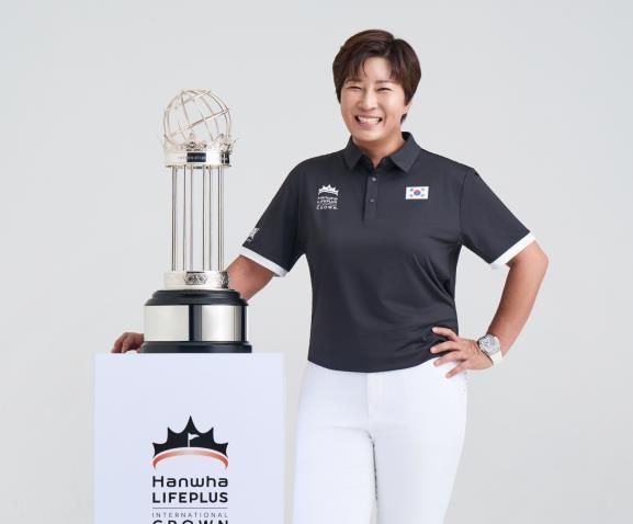 “공식 앰배서더 위촉”…박세리, 한화 인터내셔널 크라운서 대회 홍보 / 연합뉴스