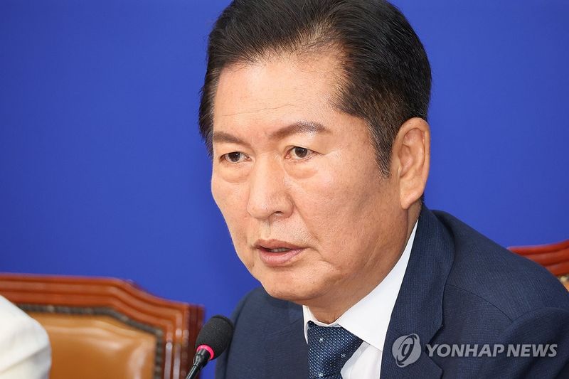 사진: 더불어민주당 정청래 대표가 국회 최고위원회의에서 발언하고 있다. 2025.9.3 / 연합뉴스