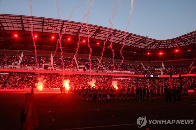 “2만5천석에서 격돌”…홍명보호, 미국과 뉴저지 스포츠일러스트레이티드 스타디움서 첫 맞대결 / 연합뉴스