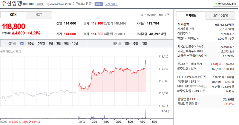 출처: 네이버페이증권 제공