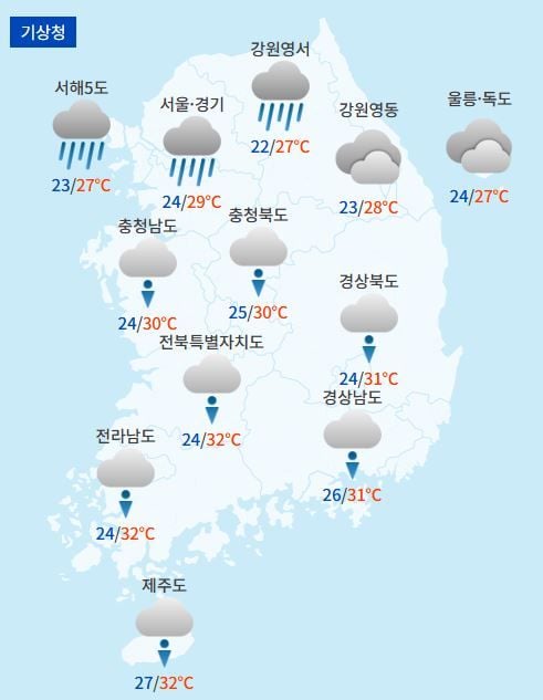 전국날씨예보 / 케이웨더