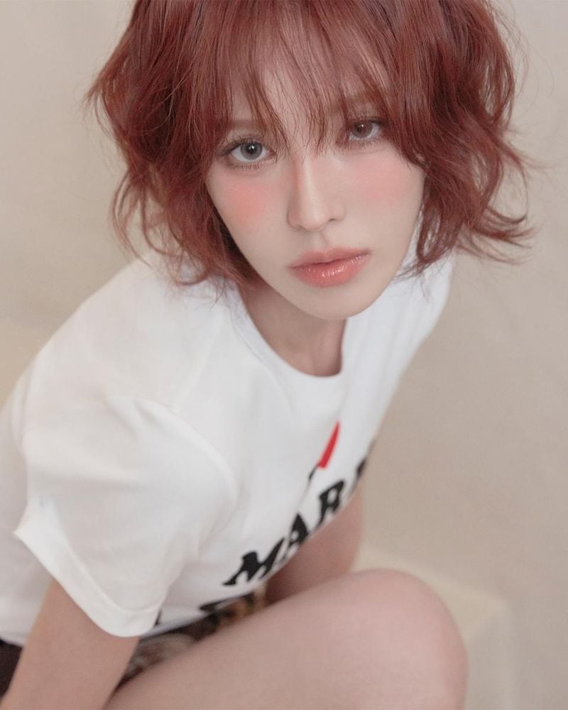 웬디, ‘세룰리안 버지’에 담은 새로운 색→레드브라운 변신에 기대 쏠려 / 어센드