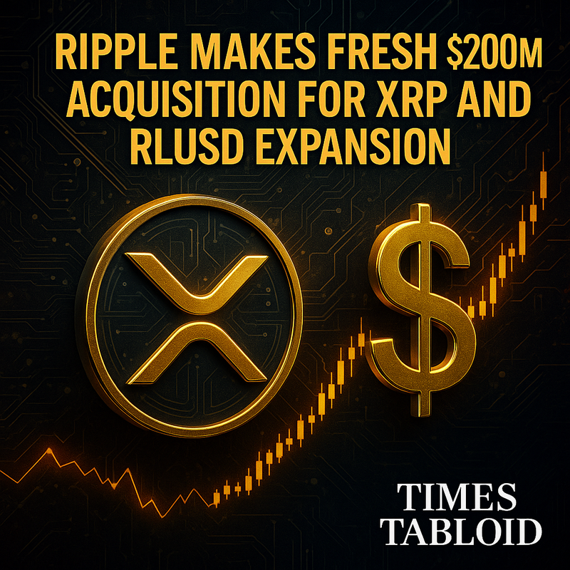 리플, 2억 달러 인수로 XRP·RLUSD 생태계 확장
