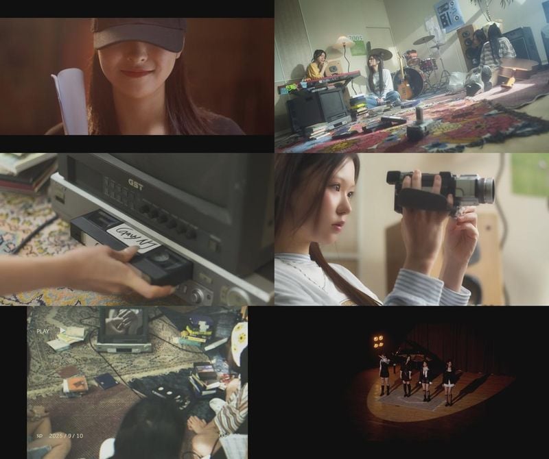 가비엔제이 5기 리엘·루안·예잔·나예, ‘Happiness (2025)’로 2005년 감성 타임슬립→데뷔 앨범 기대감 고조