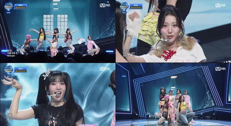 “iii, 현실과 가상 넘나든 무대”…‘엠카운트다운’서 ‘포비든 미드나잇’→몽환 퍼포먼스 / Mnet