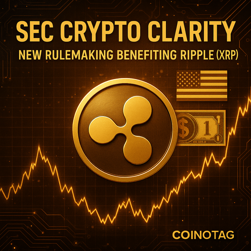 리플 XRP, SEC 새 규제안 수혜 기대감 고조