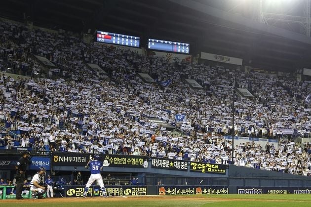 “관중 1,090만 돌파”…KBO리그, 역대 최다 관중에 입장 수입 1,813억원 경신 / 연합뉴스