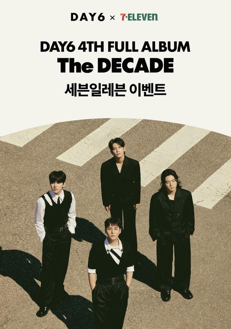 “DAY6 10주년의 특별함”…DAY6·후즈팬스토어, 세븐일레븐 럭키드로우 이벤트→특전 경쟁 치열 / 한터글로벌