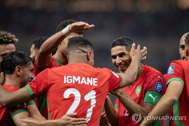 “6전 전승 본선행 확정”…모로코, 아프리카 첫 월드컵 티켓 / 연합뉴스