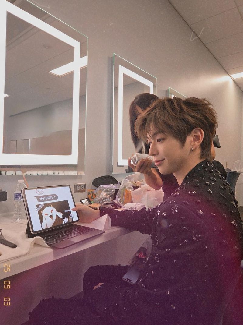 가수 강다니엘 인스타그램