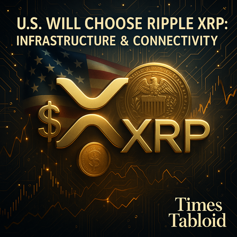 “미국, 리플 XRP 선택” 주장…인프라·연계성 부각