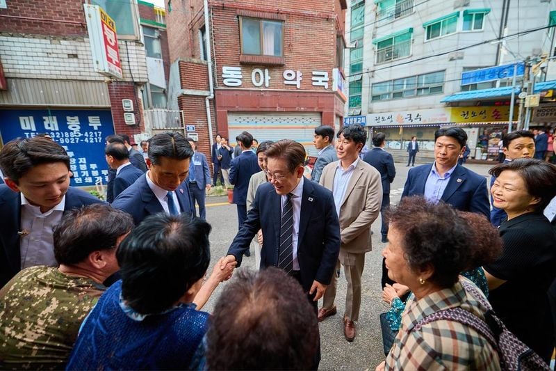정치인 이재명 인스타그램