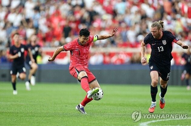 “선제골·1도움 맹활약”…손흥민, 미국전 2-0 무실점 승리 견인 / 연합뉴스