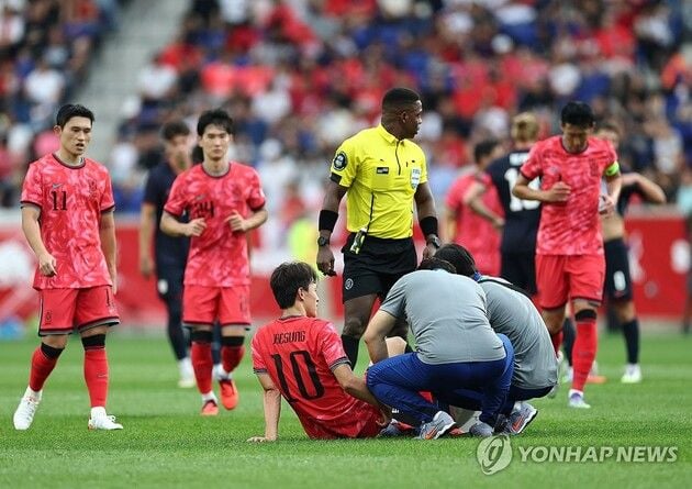 “햄스트링 부상 악재”…이재성, 멕시코전 앞두고 출전 불투명 / 연합뉴스