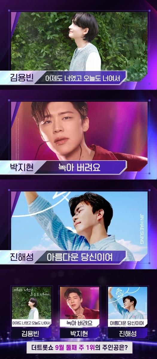 “명예의 전당 눈앞”…박지현·김용빈·진해성, ‘더 트롯쇼’ 1위 경쟁→새로운 기록 예고 / SBS미디어넷