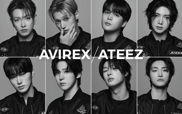 “에이티즈·홍중·성화, 日 브랜드 모델 접수”…‘AVIREX’부터 ‘The Silent Soul’까지→글로벌 무드 압도