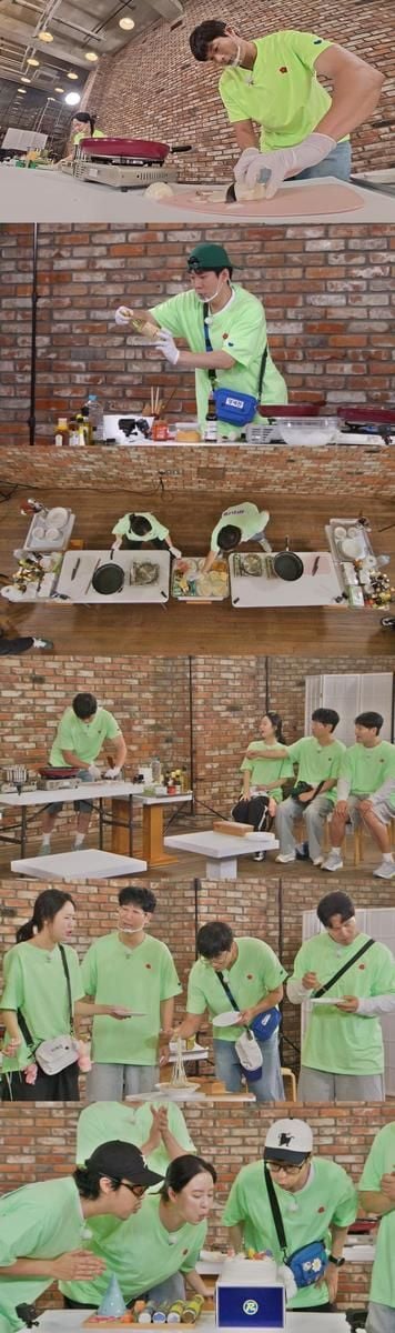 “칼질의 반전”…런닝맨 최다니엘, 요섹남 매력→멤버들 충격과 웃음 / SBS
