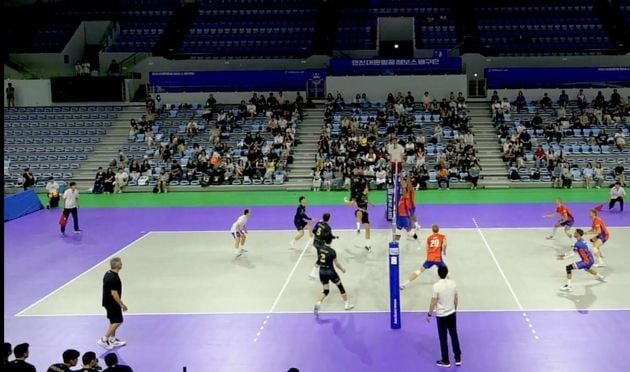 “임재영 백어택 결정타”…대한항공, 네덜란드와 3-1 승리로 KOVO컵 대비 / 연합뉴스