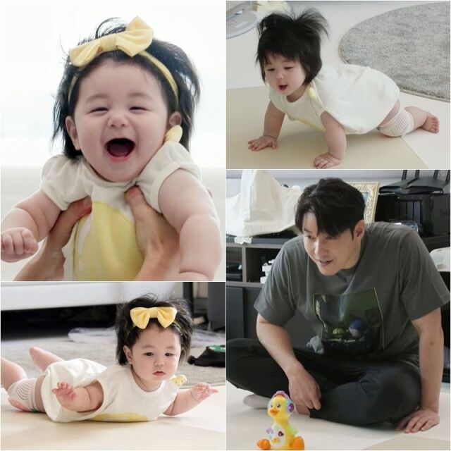 심형탁 아들 하루, 포복 대신 접영의 기적