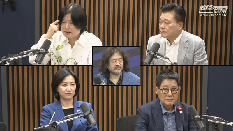 박지원·신용한·허은아·주진우 / 유튜브방송 '김어준의 뉴스공장'
