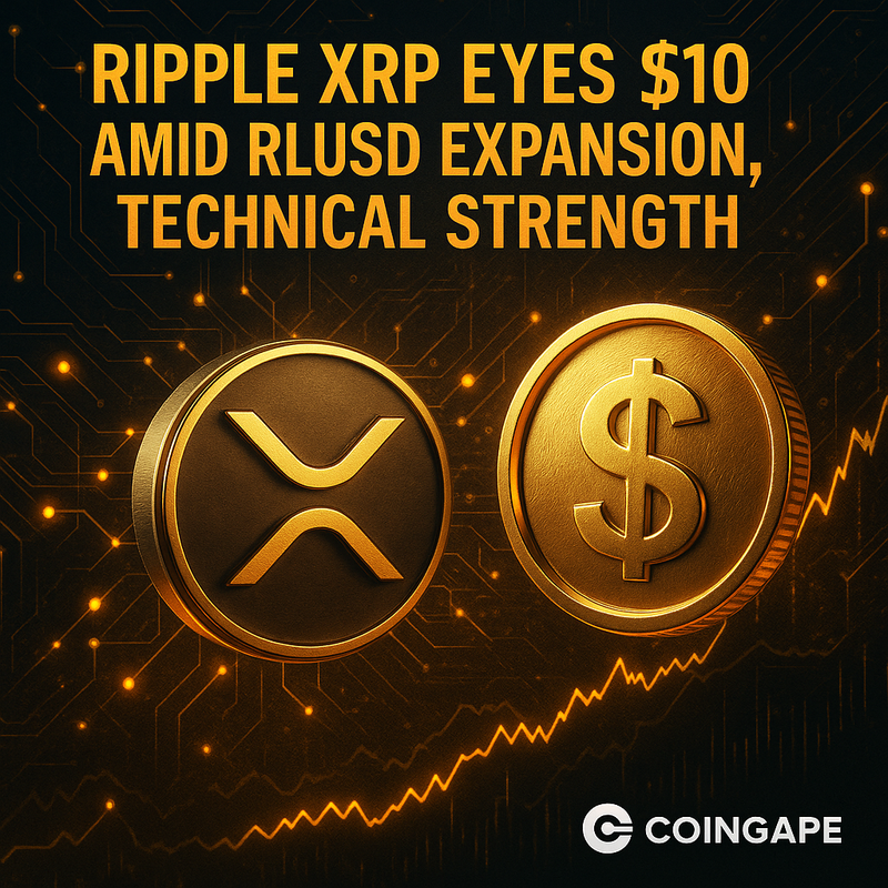 리플 XRP 10달러 도전…RLUSD 확산과 기술적 강세 맞물려