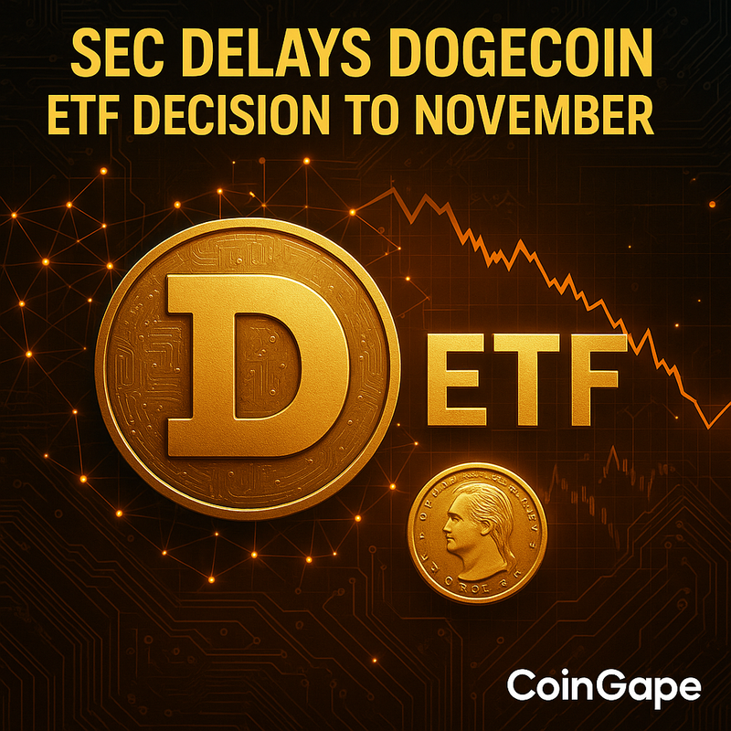 도지코인 ETF 승인 결정 연기…SEC, 11월로 심사 연장