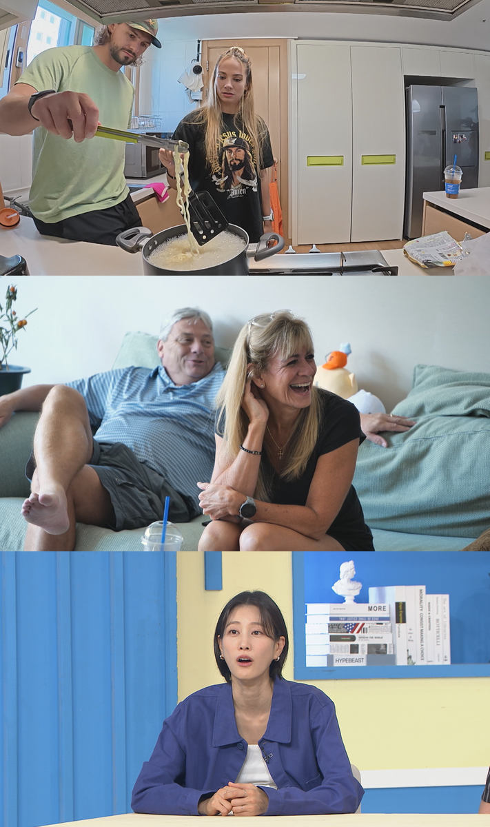 “상상 초월 짜장라면 레시피”…한화 와이스·헤일리, ‘어서와 한국은 처음이지’→살림 9단 도전