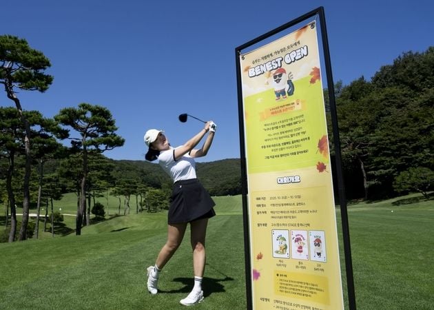 “4개 클럽 누적 스코어 집계”…삼성물산, 제2회 베네스트 오픈 다음 달 개최 / 연합뉴스