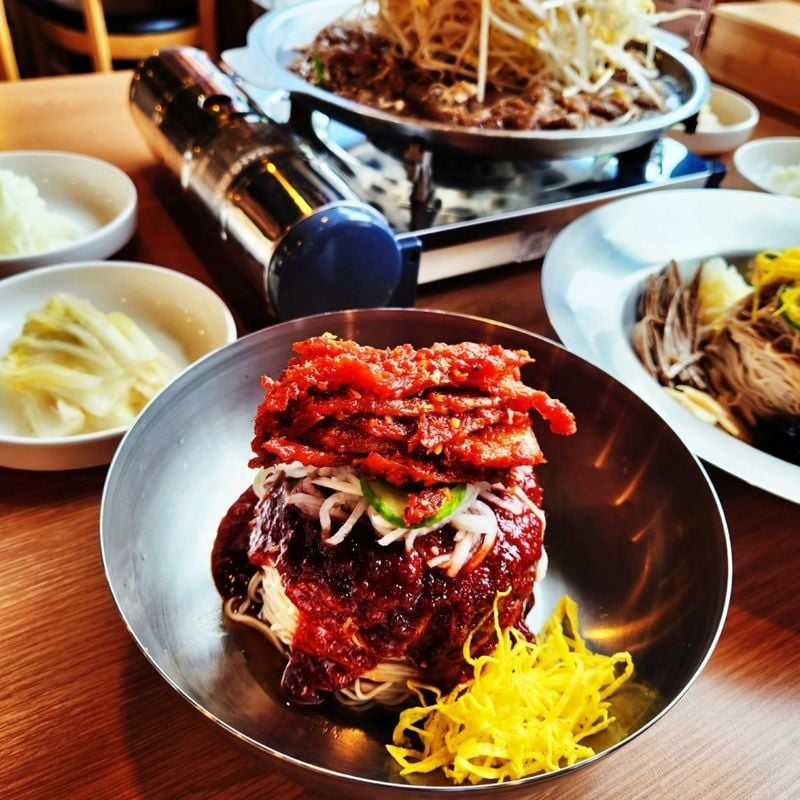 오늘N 황태비빔막국수 명장면