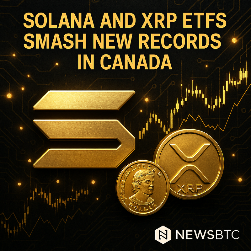 솔라나·리플 XRP ETF, 캐나다서 자산 규모 신기록 달성