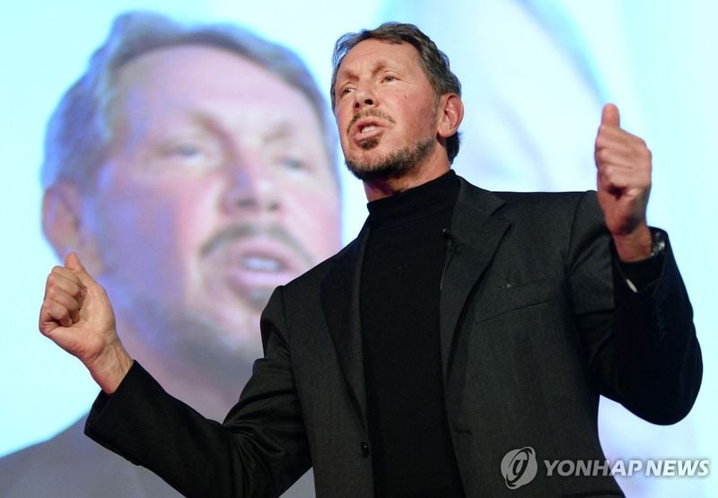 ‘오라클’ 주가 40% 급등…엘리슨, 일시적으로 세계 최고 부자 등극