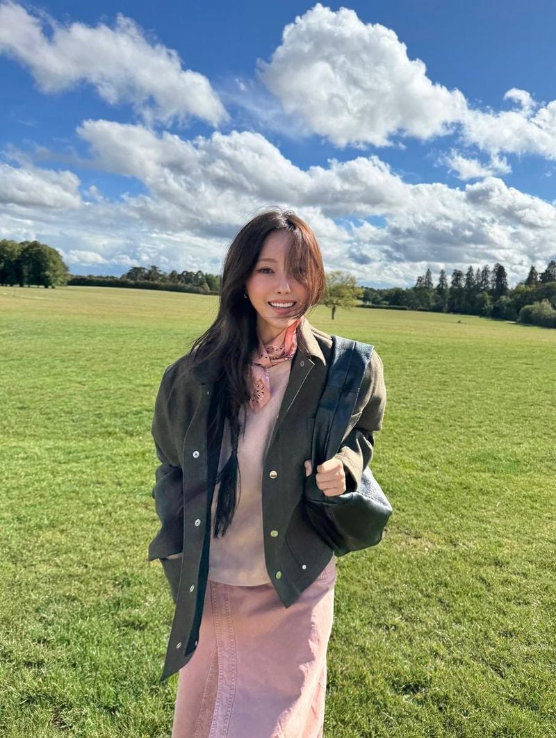 걸그룹 티아라 효민 인스타그램
